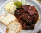 鹿すじ肉のカルボナード作り方11写真
