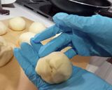 HBとフライパンで成形パン作り方3写真