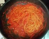 暗殺者のパスタ☆トマト＆モッツァレラ♪作り方5写真