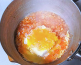 たぬき豆富の玉子とじ作り方4写真