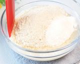 vegan♪黒豆、栗の米粉パウンドケーキ作り方4写真