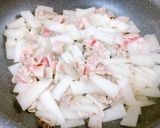☆大根と豚バラのオイスター炒め☆作り方3写真