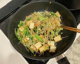【簡単】小松菜と厚揚げのごま油炒め作り方3写真