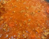 トマト缶で作るミートソースパスタ♪作り方6写真