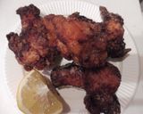 手羽元味噌と麹とカリン酢揚げ作り方4写真