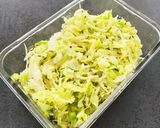 即席ザワークラウト　サンドパンに作り方2写真