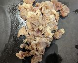 ストウブ12cmで牛スジと大根の煮込み作り方2写真