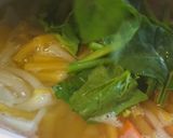 5分でできるウインナーほうれん草のスープ作り方10写真