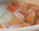 5分でできるウインナーほうれん草のスープ作り方6写真