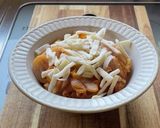 ほぼ5分で簡単！冷凍うどんのキムチーズ作り方3写真