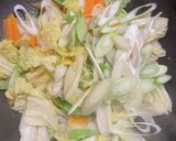 冷凍肉団子で簡単！白菜のオイスター煮作り方9写真
