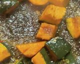 【カボチャだけ】南瓜のバタめん炒め作り方5写真