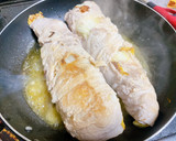 白菜の肉巻きとろりチーズかけ！作り方5写真