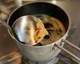 5分！包丁要らず乾物ともやしの味噌スープ作り方4写真