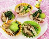 【簡単レンチン】小松菜（ほうれん草）お浸作り方14写真