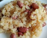 しょうゆ赤飯（しょうゆおこわ）作り方5写真