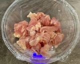 レンチンのみ！鶏キャベツの胡麻マヨソース作り方3写真