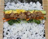 簡単!子供と作れる♪豚焼肉の太巻き作り方7写真
