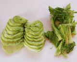 生ザーサイのオイスターステーキ。作り方1写真