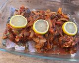 ギリシャ料理　魚のオーブン焼き作り方7写真