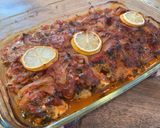 ギリシャ料理　魚のオーブン焼き作り方8写真