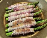 アスパラガスのガーリック醤油肉巻き♩作り方4写真