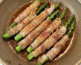 アスパラガスのガーリック醤油肉巻き♩作り方5写真