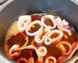 イカと里芋の煮物作り方4写真