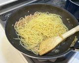 ツナのにんにく醤油パスタ作り方4写真
