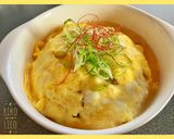 *ふわとろビックカツキムチ天津飯*作り方6写真