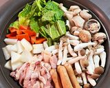 新提案!きのこたっぷりの和風シチュー鍋作り方1写真