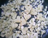 ハートがいっぱい林檎のケーキ作り方2写真