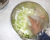 白菜セロリ生姜の和え物♪大便が硬い方に作り方6写真