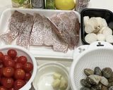 フライパン1つで簡単！アクアパッツァ作り方1写真