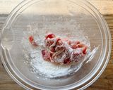 mレンジDE豚とキャベツのクリーム煮作り方1写真