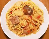 サバ缶で簡単トマト煮込み作り方6写真