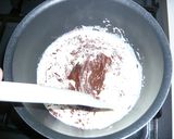 マーブルチョコレートチーズケーキ作り方6写真