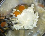 マーブルチョコレートチーズケーキ作り方5写真