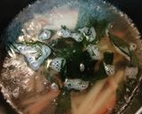 5分で！カニカマうまトロ玉子スープ作り方4写真