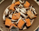 鮭ときのこのみぞれ煮♩作り方3写真