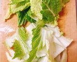 白だしで簡単！白菜とタラの和風あん作り方2写真