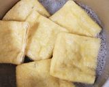 餅の入った福袋をのせた けんちん汁作り方4写真