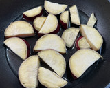 さつまいものバターしょう油煮作り方3写真