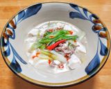 豚ひき肉と長ネギの塩麻婆豆腐作り方8写真