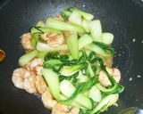 えびと青梗菜炒め作り方5写真