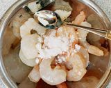 はんぺんと海老の春巻き　野沢菜入り作り方1写真