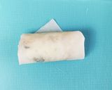 はんぺんと海老の春巻き　野沢菜入り作り方8写真