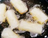 はんぺんと海老の春巻き　野沢菜入り作り方9写真