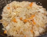 おこわ風ちくわの炊き込みご飯作り方9写真