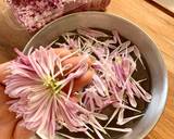 菊の花の甘酢和え作り方2写真